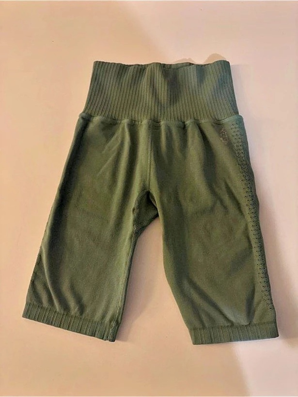 Free people Ribbed biker shorts